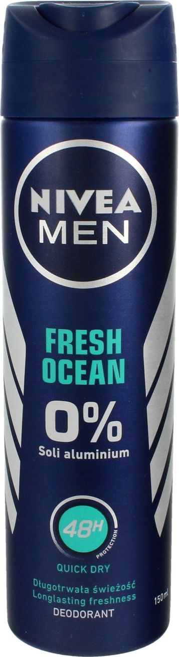 Nivea Dezodorant FRESH OCEAN spray męski 150ml
