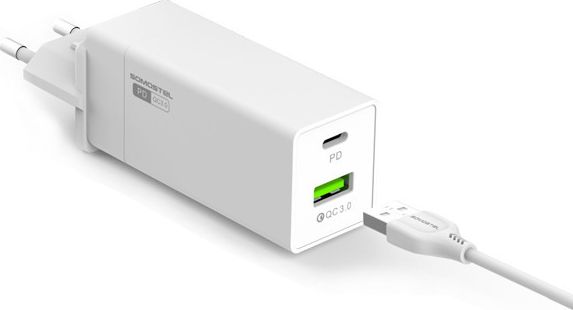 Ładowarka Somostel SMS-A80 1x USB-A 1x USB-C 3 A (30349)