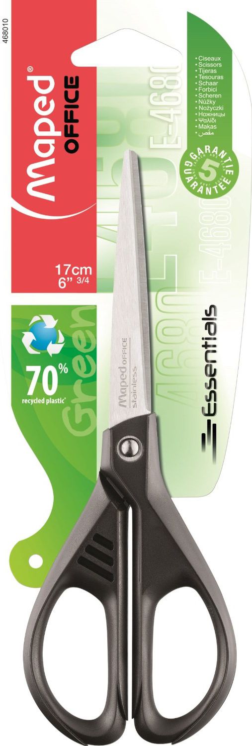 Maped Nożyczki ekologiczne 17cm (3154144680103)