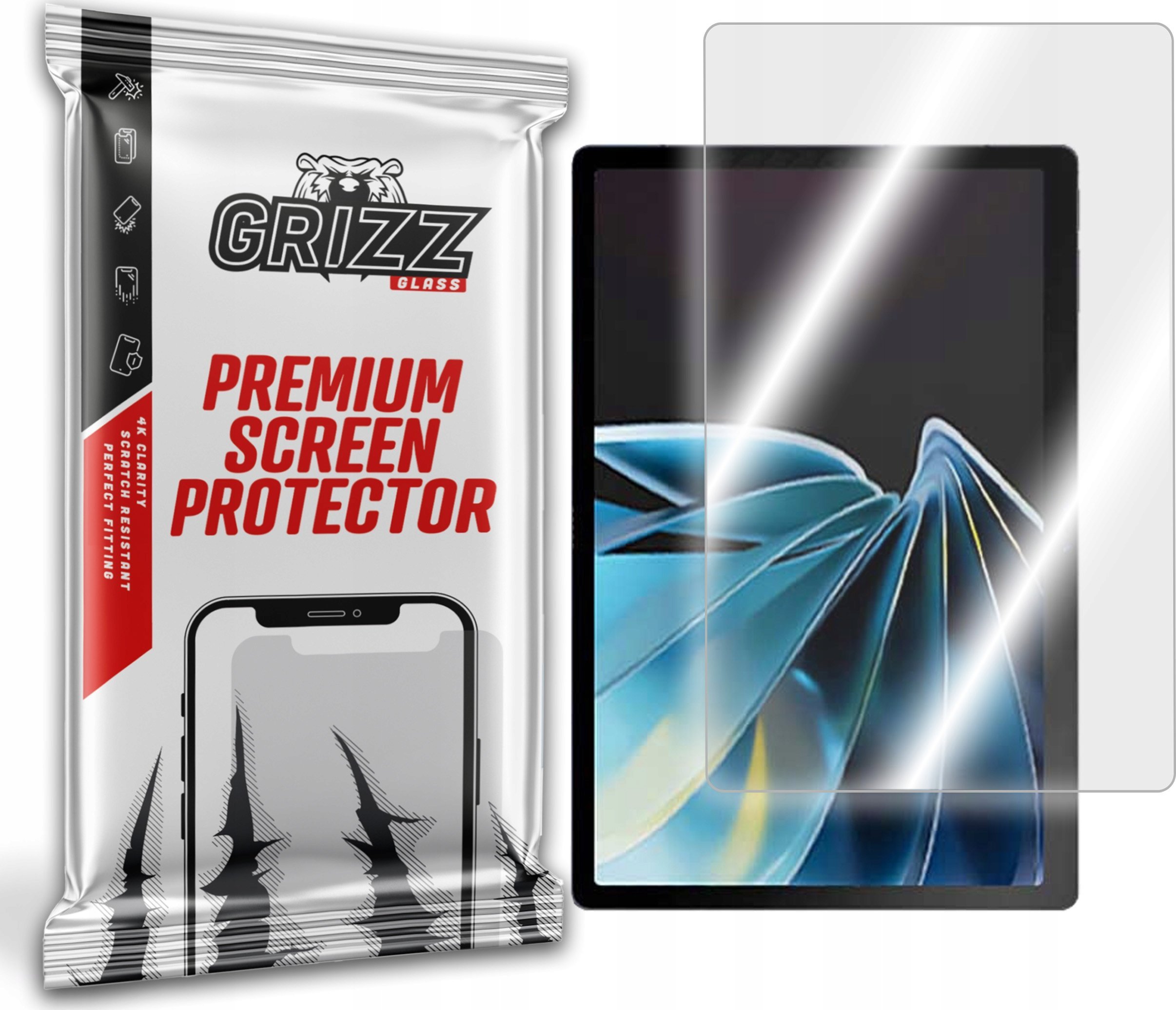 GrizzGlass Szkło hybrydowe GrizzGlass HybridGlass ZTE nubia Pad 3D