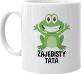 Koszulkowy Żajebisty tata - kubek z nadrukiem