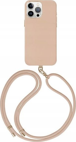 Etui UNIQ Coehl Muse iPhone 15 Pro Magnetic Charging dusty nude