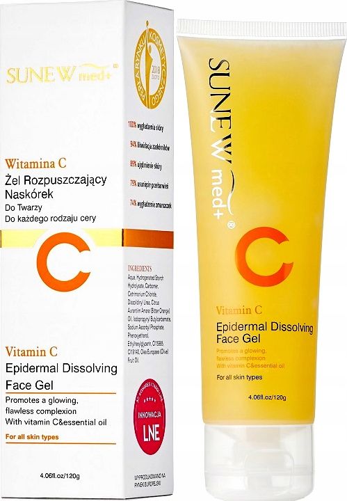 Sunewmed+ Żel rozpuszczający naskórek z witaminą C 120ml