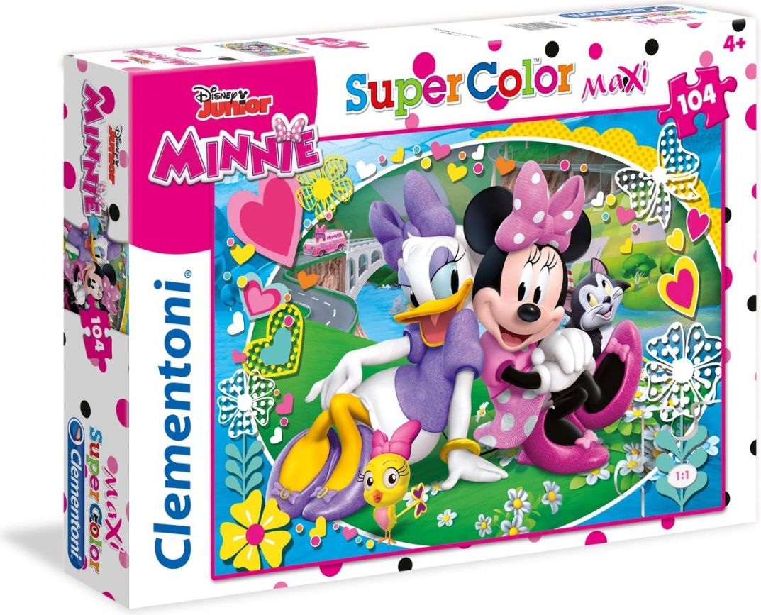 Clementoni 104 ELEMENTY MAXI Minnie Happy Helpers (589733)