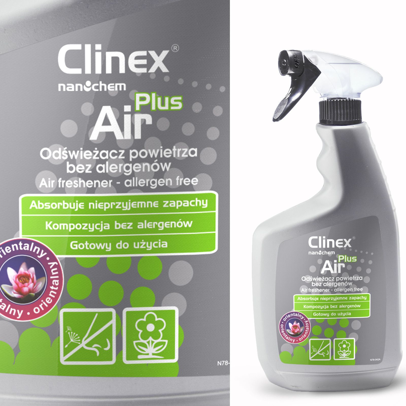 Clinex Clinex Air Plus - Odświeżacz powietrza, 650 ml - Orientalny