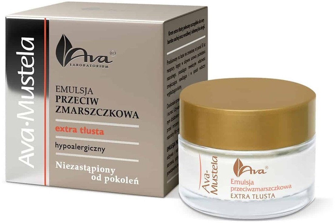 Ava Laboratorium Ava-Mustela Emulsja przeciwzmarszczkowa extra tłusta 50ml