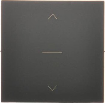 Kontakt-Simon Simon 54 Klawisze do mechanizmu SZW1KM czarny mat DKZW1K/49