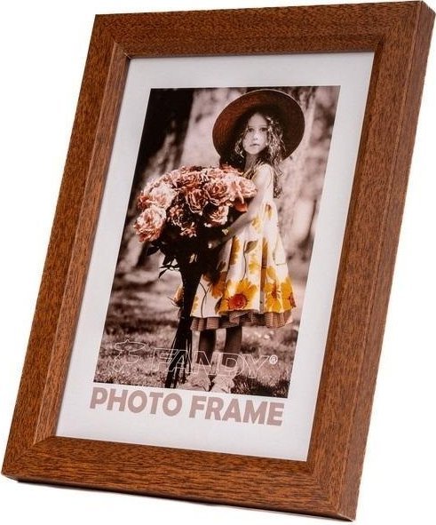 Ramka Bevel 21x29,7 3 ciemnobrązowy