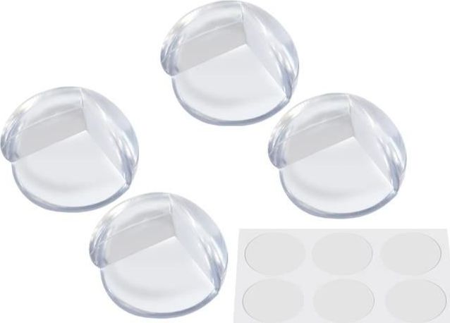 Iso Trade Zabezpieczenie narożników silikonowe przed dzieckiem - 4szt uniwersalny