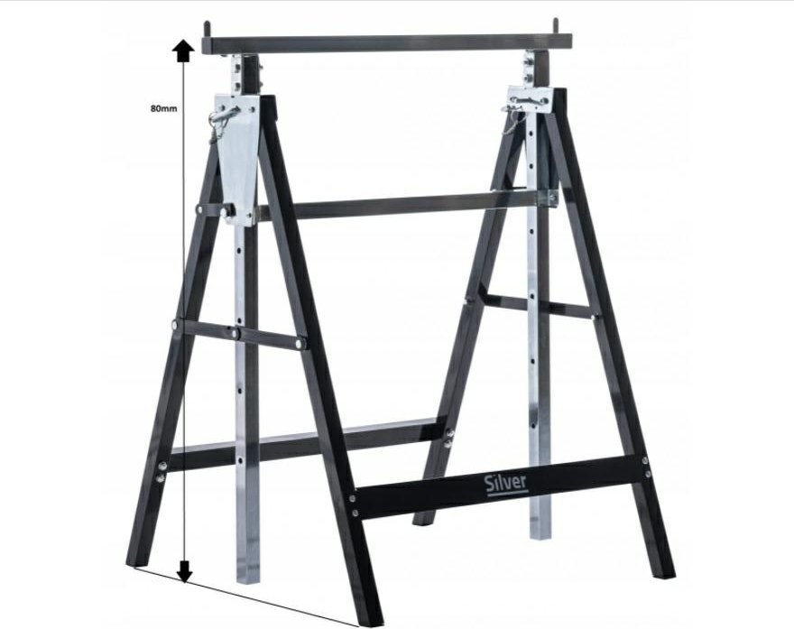 Silver KOBYŁKA STOJAK REGULOWANA WYSOKOŚĆ 80-130cm /SILVER