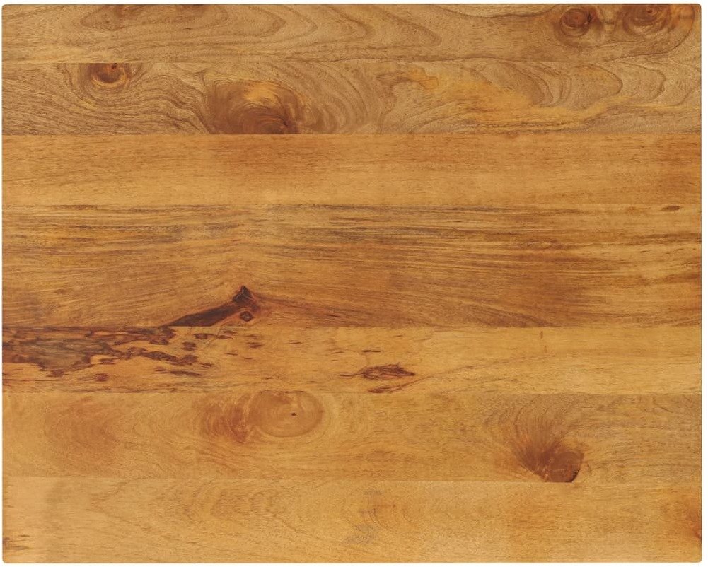 vidaXL Blat stołu, 90x80x2,5 cm, prostokątny, lite drewno mango