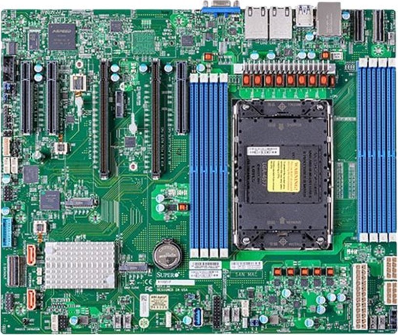 Płyta główna SuperMicro Supermicro Mainboard X13SEI-F ATX Sockel 4677 Bulk