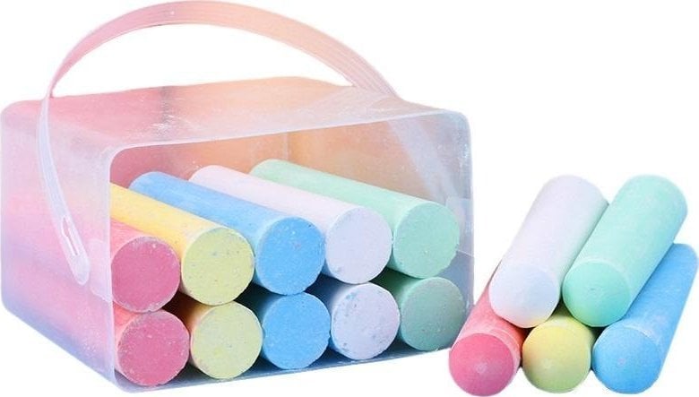 Kreda kolorowa 5 kolorów 15szt