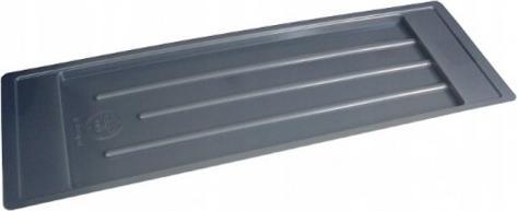 Altom Podstawka pod suszarkę do naczyń 59,5x20 cm srebrna