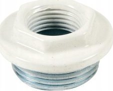 Ferro Korek grzejnikowy redukcyjny prawy 1x1/2 biały