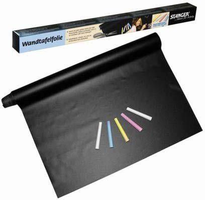 Stanger TABLICA SAMOPRZYLEPNA KREDOWA CZARNA 45X200CM (41000013)