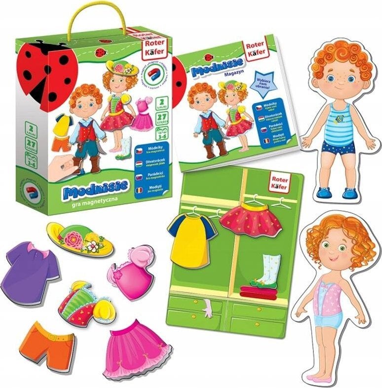 Roter Kafer Puzzle magnetyczne Ubieranka RK2110-02