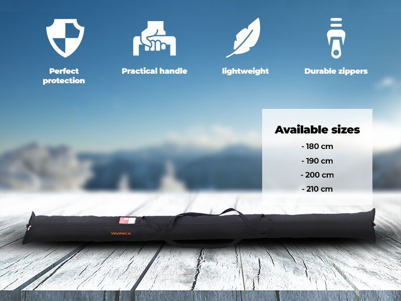 Snowsport Pokrowiec na narty biegowe i kijki SnowSport