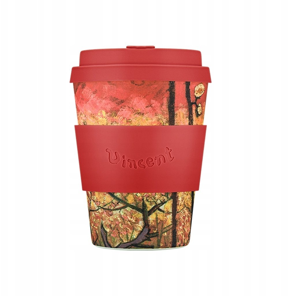 Ecoffee cup Kubek na wynos Eco* Cup Van Gogh Museum 350ml - Flowering Plum