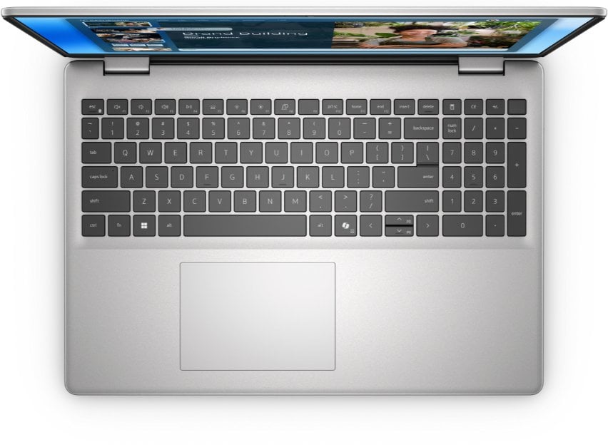 Laptop Dell 16 DC16251 | Platinum Silver | 16 " | 2K | 1920 x 1200 pixels | Anti-glare | Intel Core 7 | 150U | 16 GB | DDR5 | Solid-state drive capaci