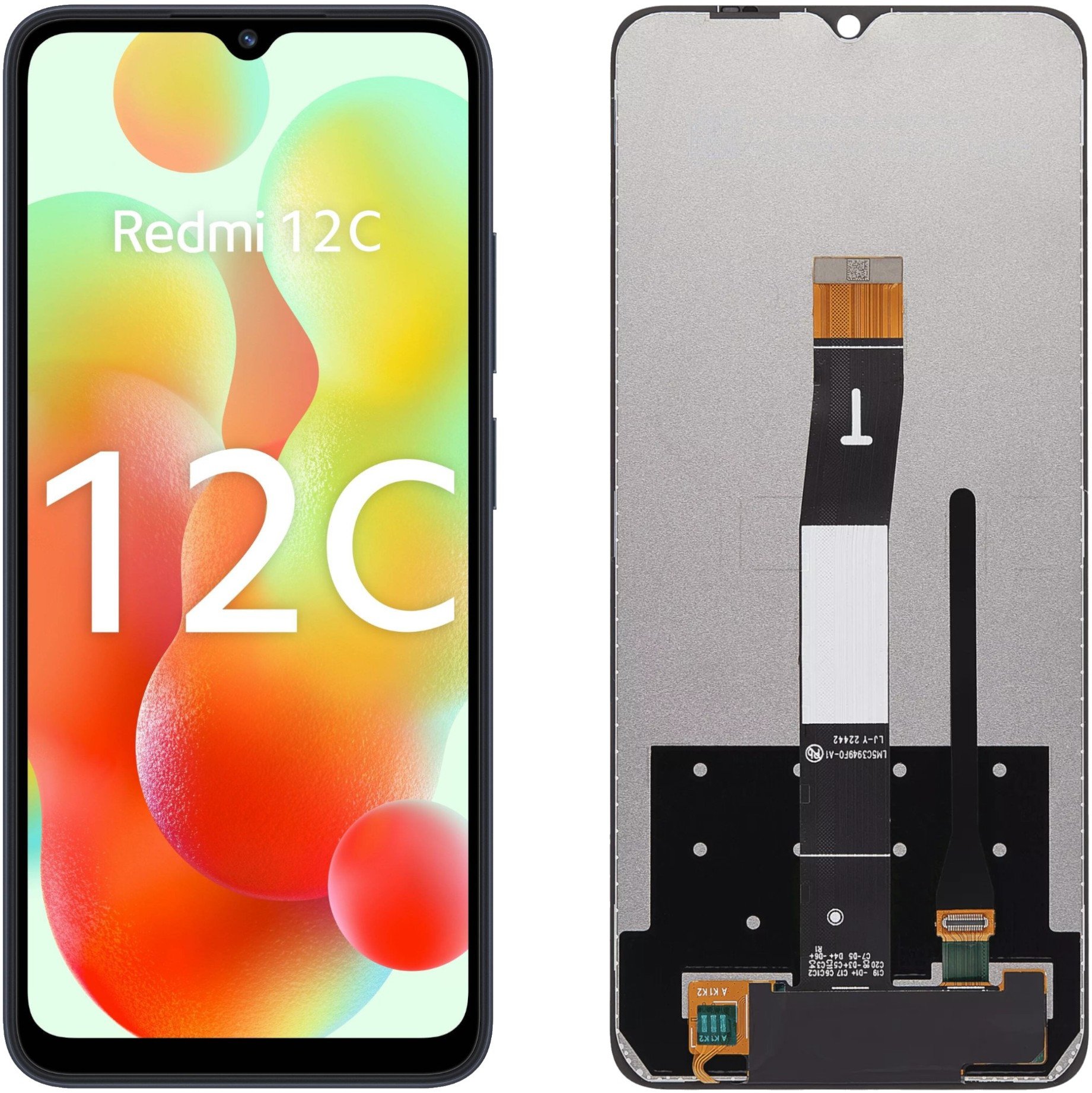 Wyświetlacz do Xiaomi Redmi 12C LCD 22120RN86G / 22126RN91Y Ekran