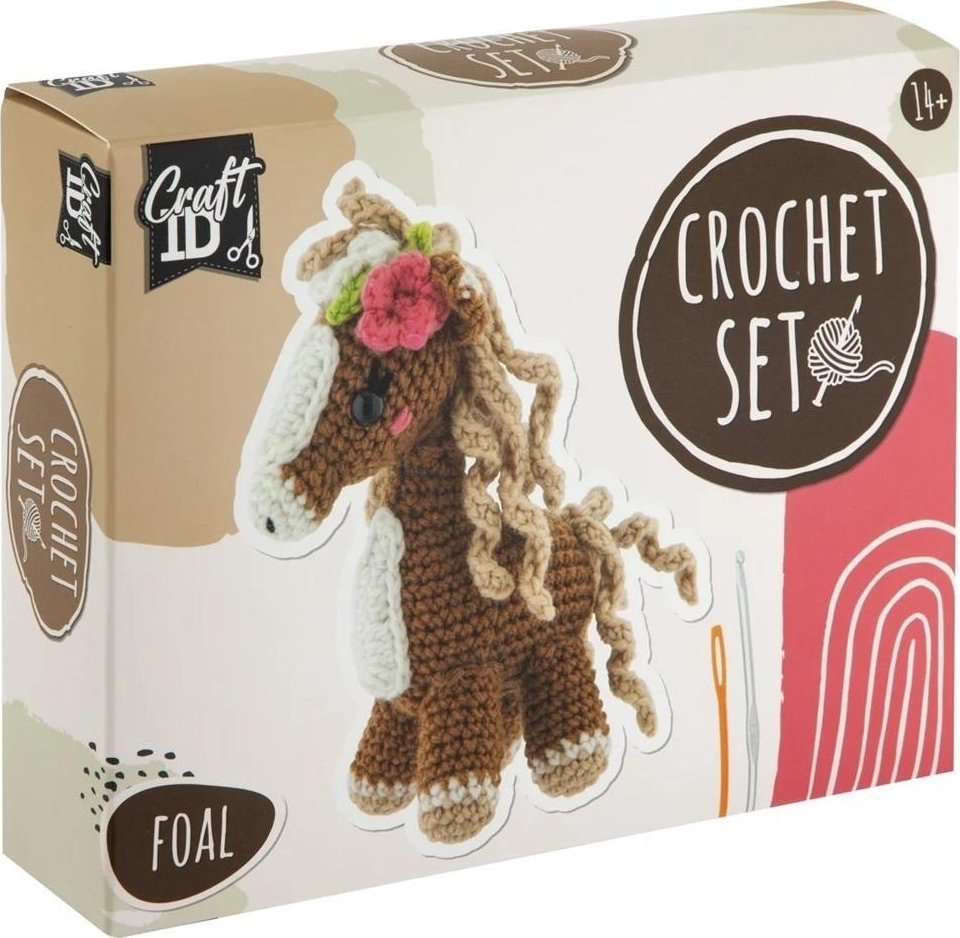 Źrebak na szydełku