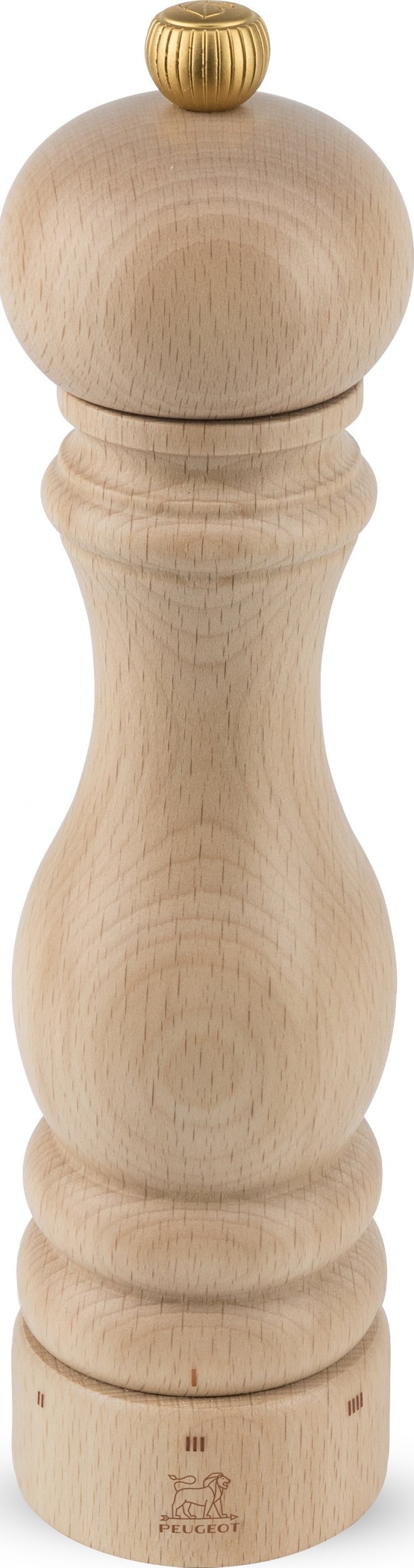 Nakrętka matowa złota do młynków - pieprz (P)