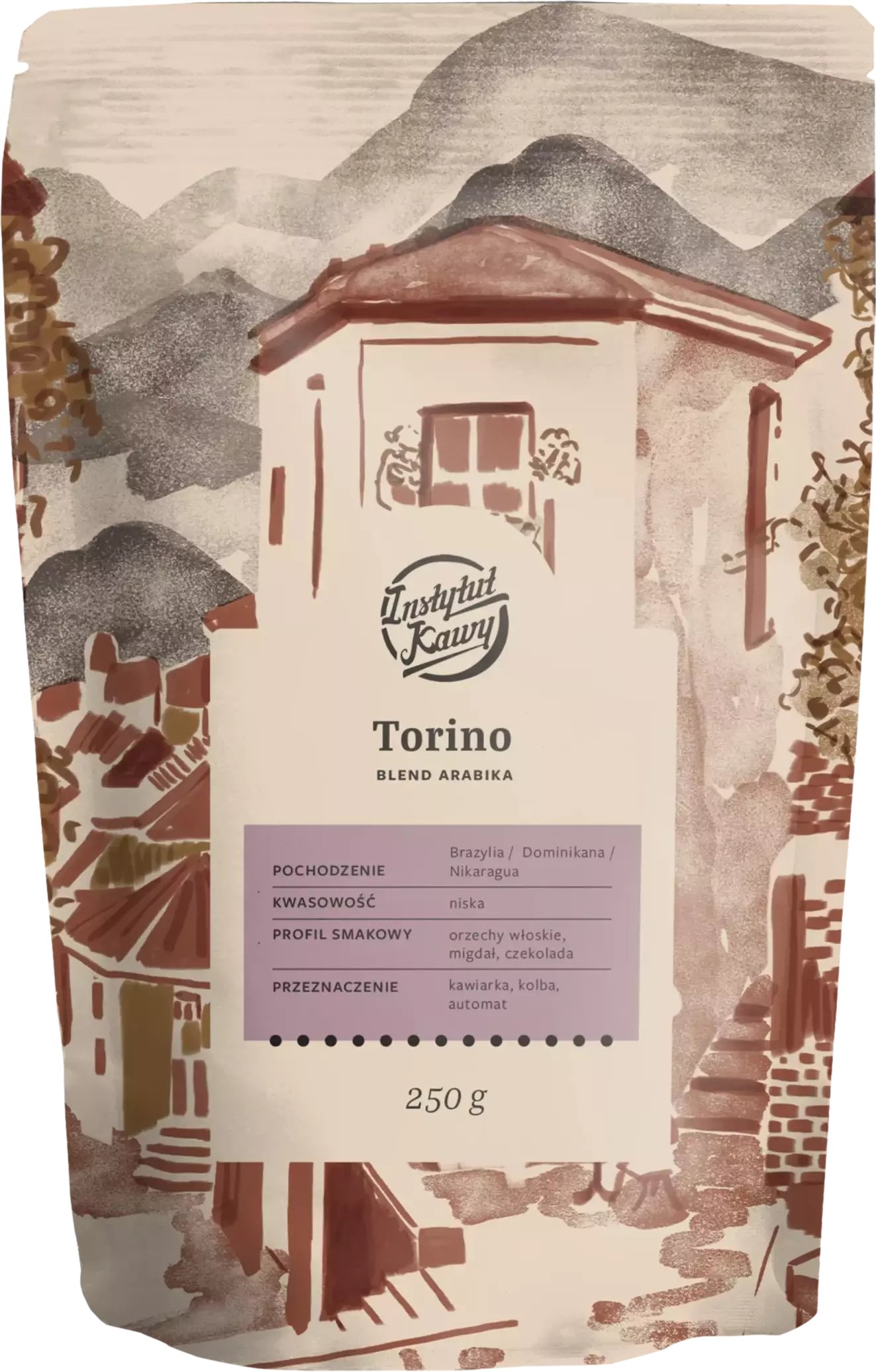 Kawa ziarnista Instytut Kawy Torino 250 g