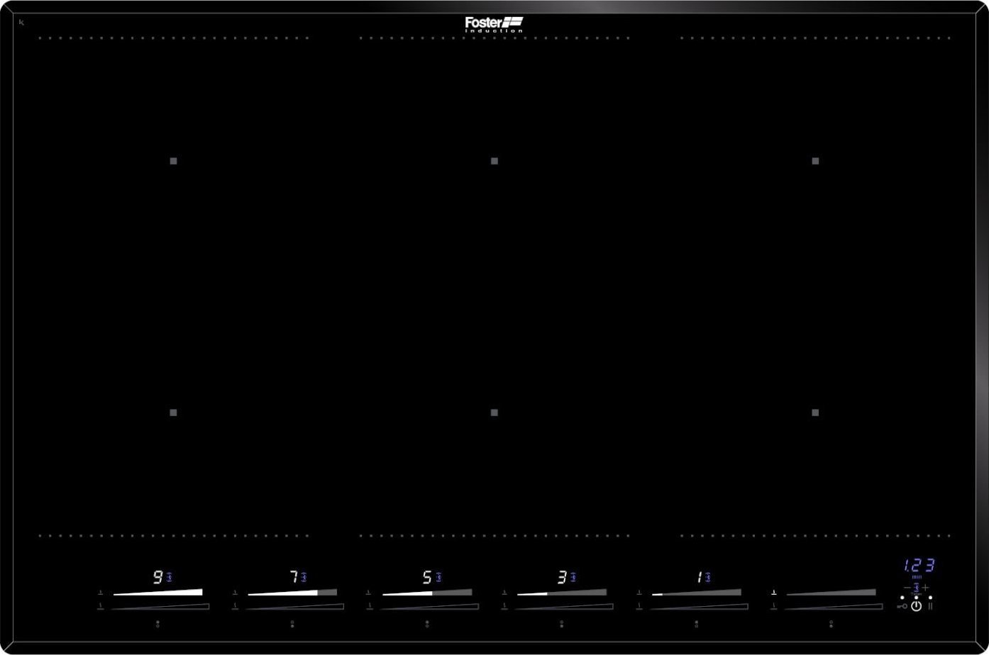 Płyta grzewcza Foster KE INDUCTION HOB 6P BLACK