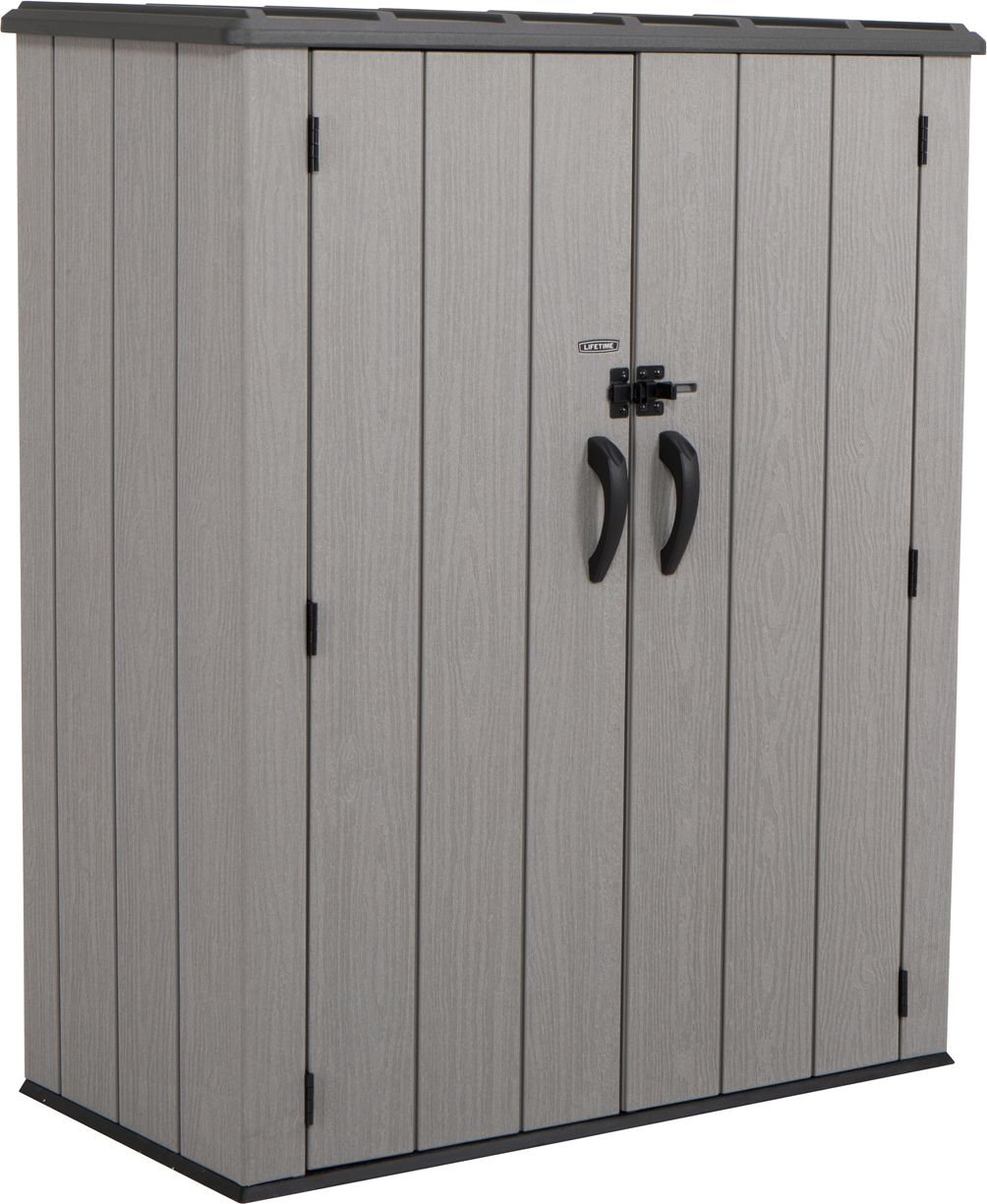 Szafa ogrodowa Lifetime Premium 136x70 cm grafitowa 60300