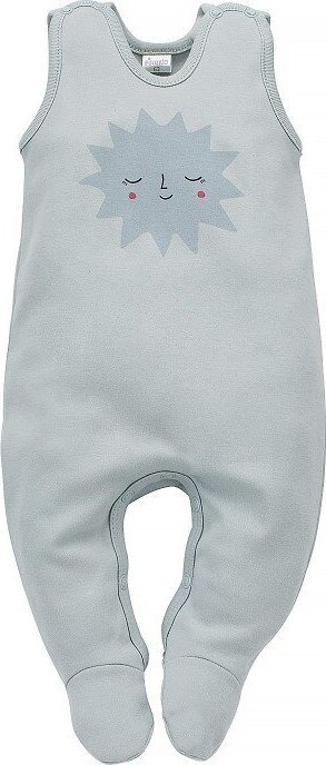 PINOKIO Śpiochy niemowlęce miętowe Pinokio Romantic wyprawka dla niemowlaka 56 (51 - 56 cm)