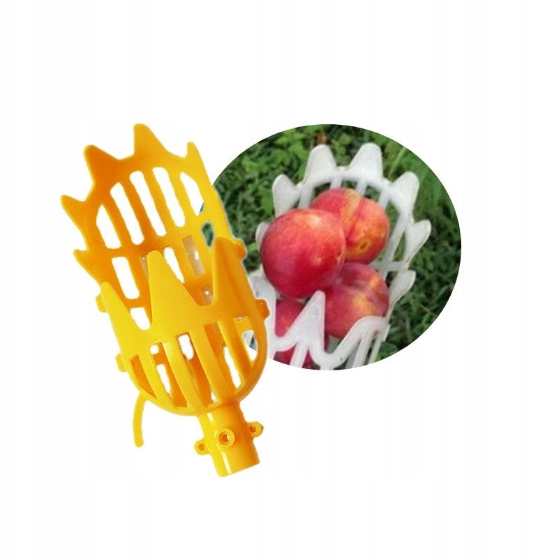 Podbierak CHWYTAK do ZBIERANIA OWOCÓW JABŁEK GRUSZEK ŚLIWEK Zrywak ZBIERACZ
