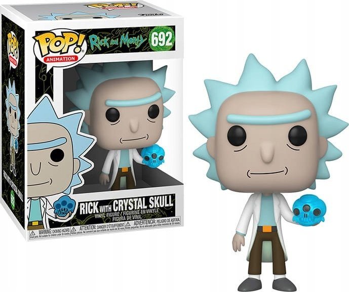 Figurka Funko Pop funko pop! rick & morty 692 w/crystal skull