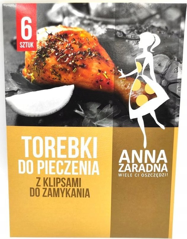 Anna Zaradna XX-STE-W4095 TOREBKI DO PIECZ.6SZT.