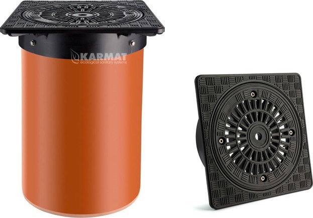 Karmat Pokrywa teleskopowa PP, dn315, kl.A15 (1,5t), kwadrat, na rurę gładką, do kanalizacji deszczowej (wizjer pokrywy deszczowy)