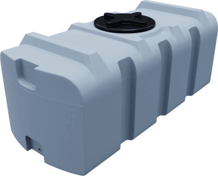 UHP Zbiornik plastikowy 500 l SK szary wym. 157 x 66 x 61 cm (gwint dolny 3/4 cala)