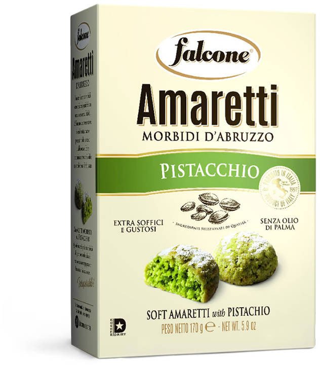 Ciastka z pistacjami Amaretti 170g - Falcone
