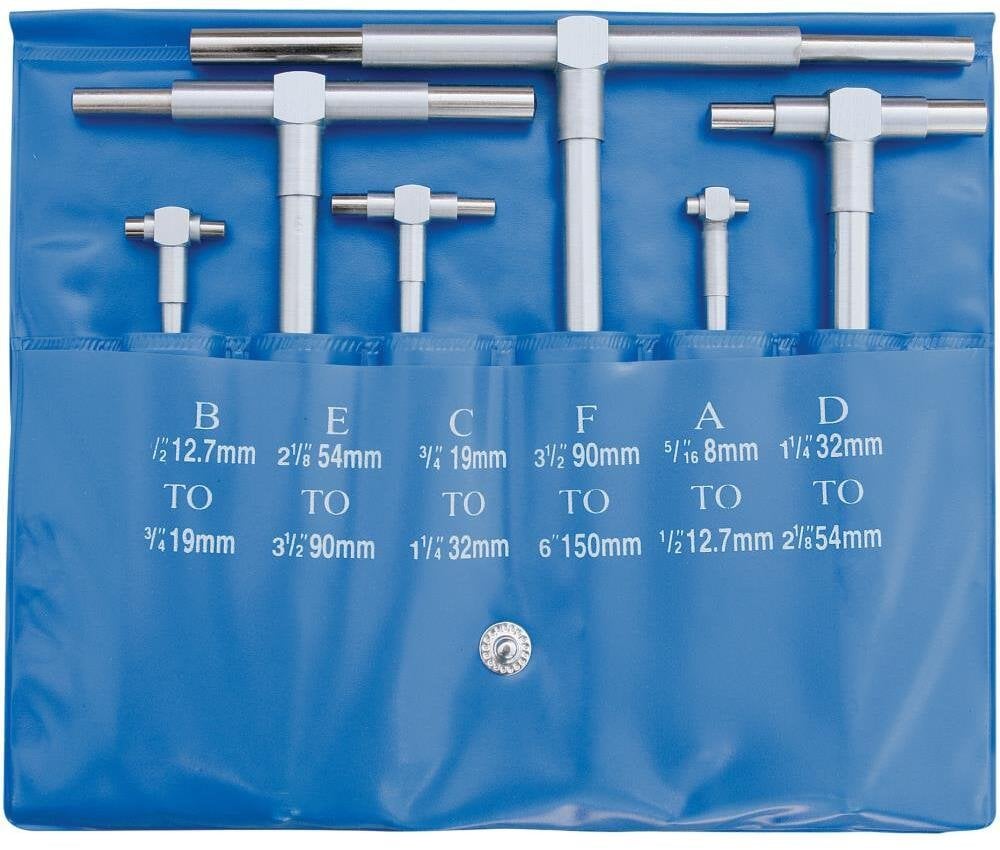 AutoTune Teleskopowe miarki w zestawie 8-150 mm (6 szt.)