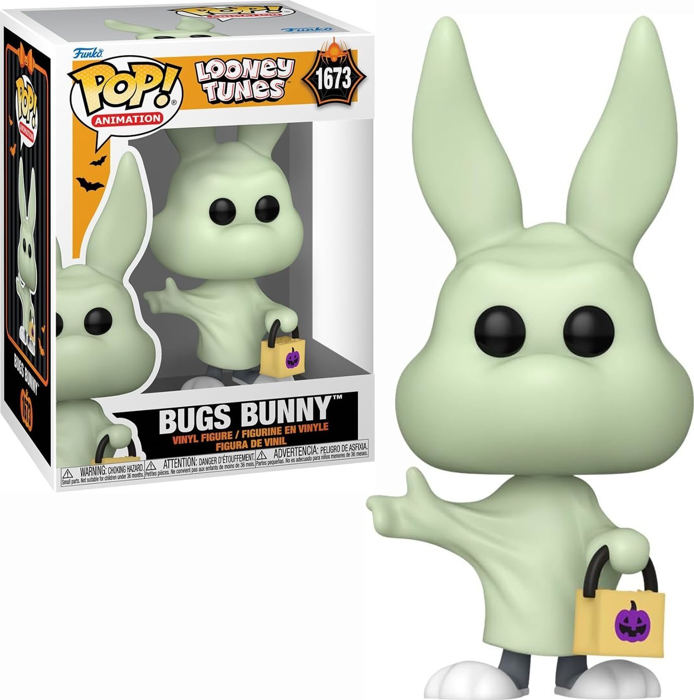 Figurka Funko Pop Funko POP Looney Tunes Figurka Bugs Bunny Ghost Królik Bugs (Duch)