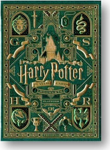 Bicycle Karty Harry Potter talia zielona