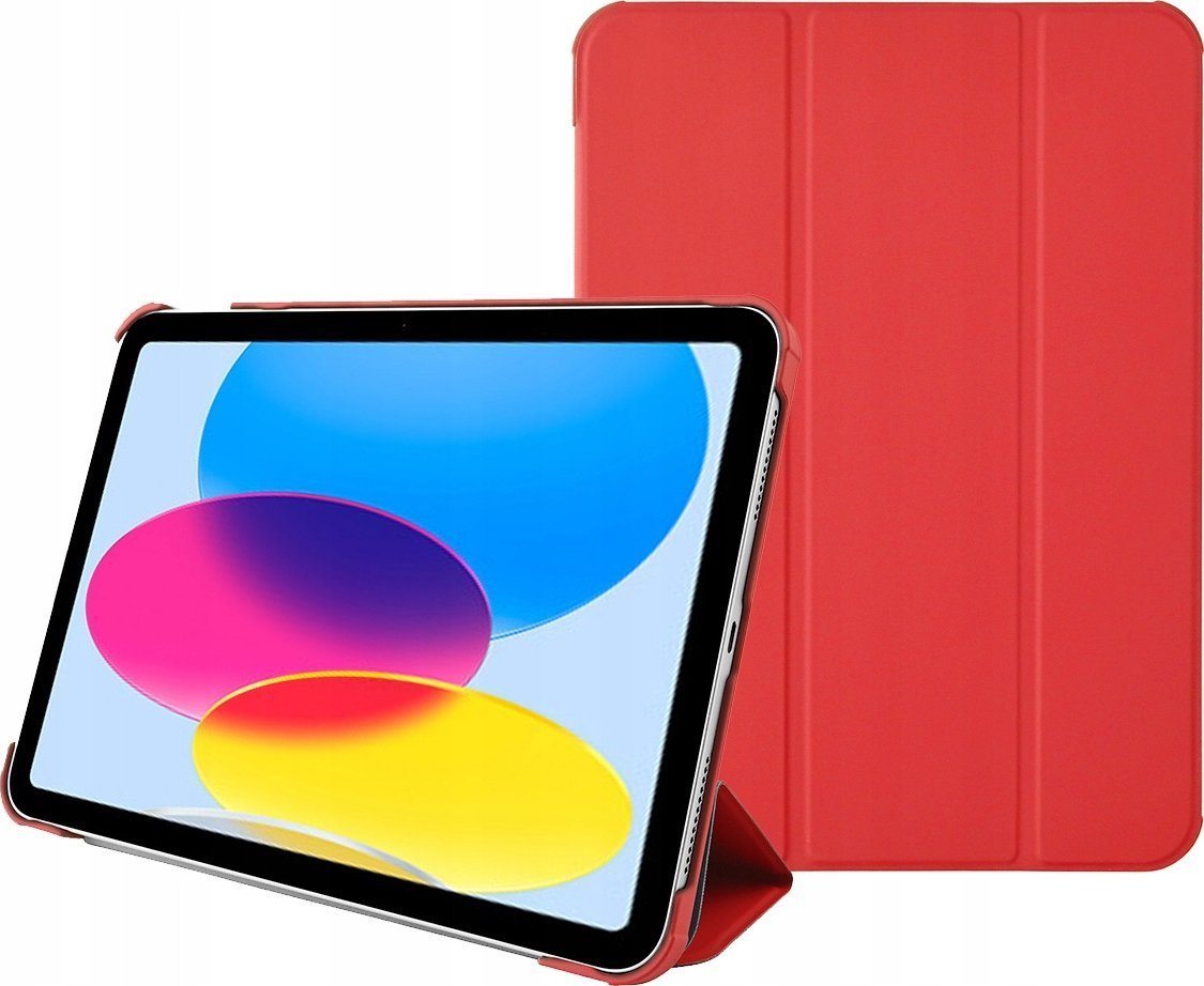 Etui na tablet Pomologic Obudowa ochronna BookCase do iPad 10.9" 10G czerwona