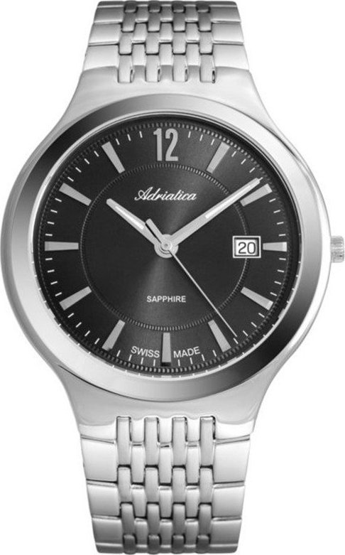 Zegarek Adriatica Zegarek męski Adriatica A8296.5157Q srebrny