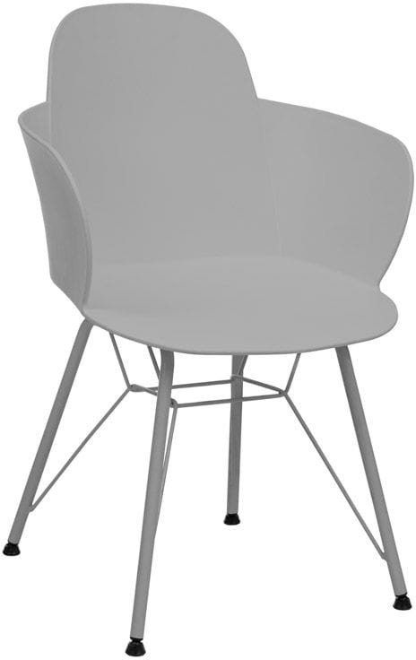 STYLOWE KRZESŁO W KOLORZE SZARYM EMMA