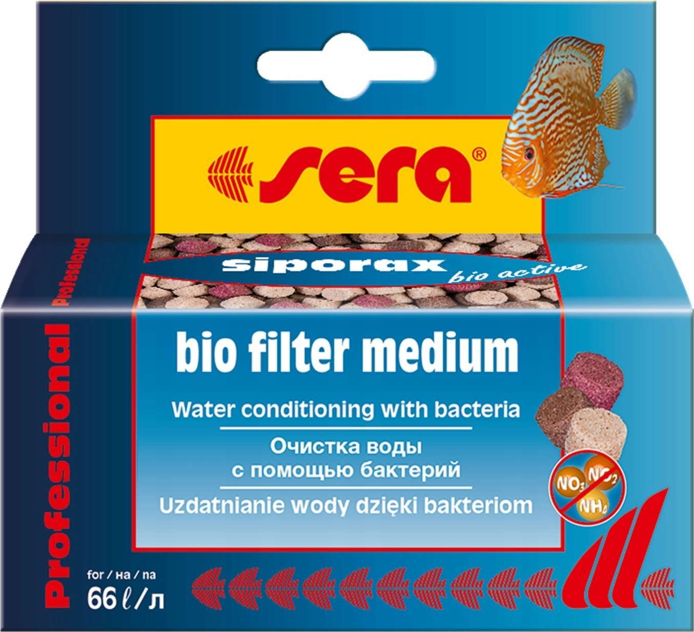 Sera Wkład biologiczny Siporax Bio active Professional 35g