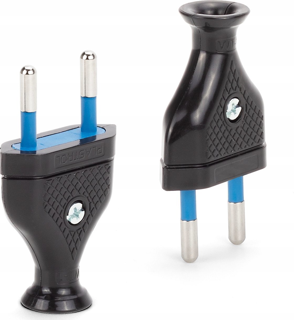 Montis Wtyczka rozbieralna płaska WT-1 2,5A/250V Montis MT121-C czarna