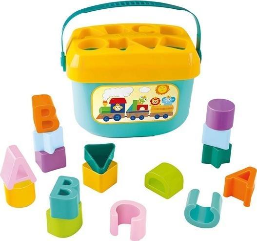 Baby Mix 40058 WIADERKO Z ZABAWKAMI DO SKŁADANIA