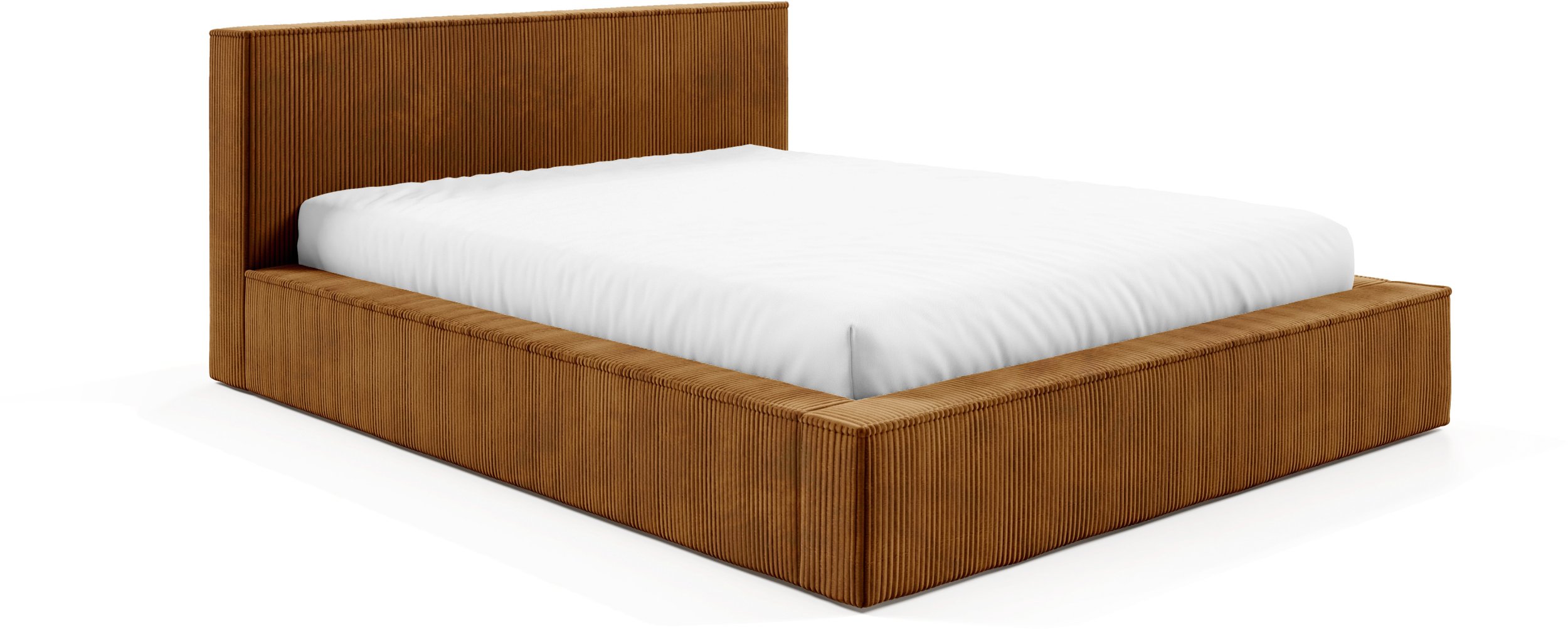 Łóżko FILO 180x200 stelaż metalowy , POJEMNIK, szerokie boki, Sztruks poso 001