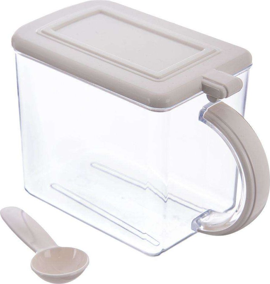 Orion Pojemnik kuchenny na produkty sypkie sól mąkę cukier bułkę tartą z pokrywką i łyżką 1L