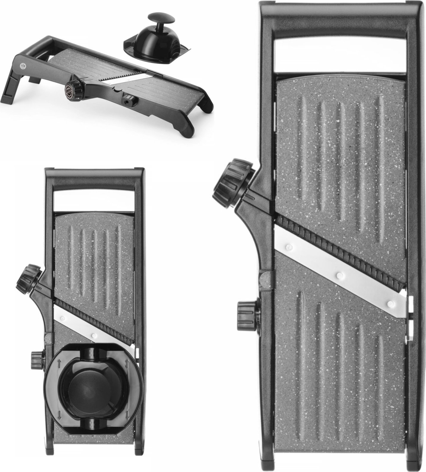 Rozdrabniacz Hendi Mandolina japońska do szatkowania warzyw owoców HENDI SAMURAI 0.5 - 9 mm Mandolina japońska do szatkowania warzyw owoców HENDI SAMU