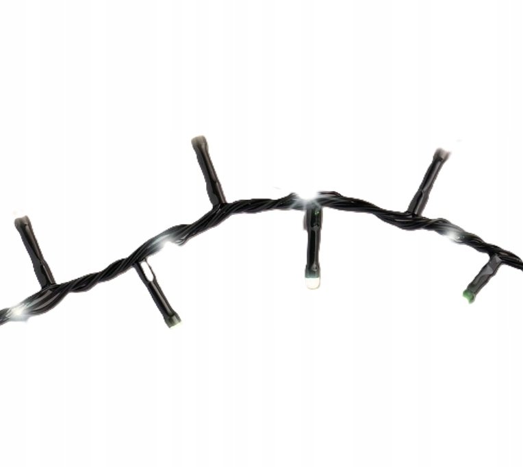 Lampki choinkowe światełka świąteczne 808 LED ciepły biały 15m